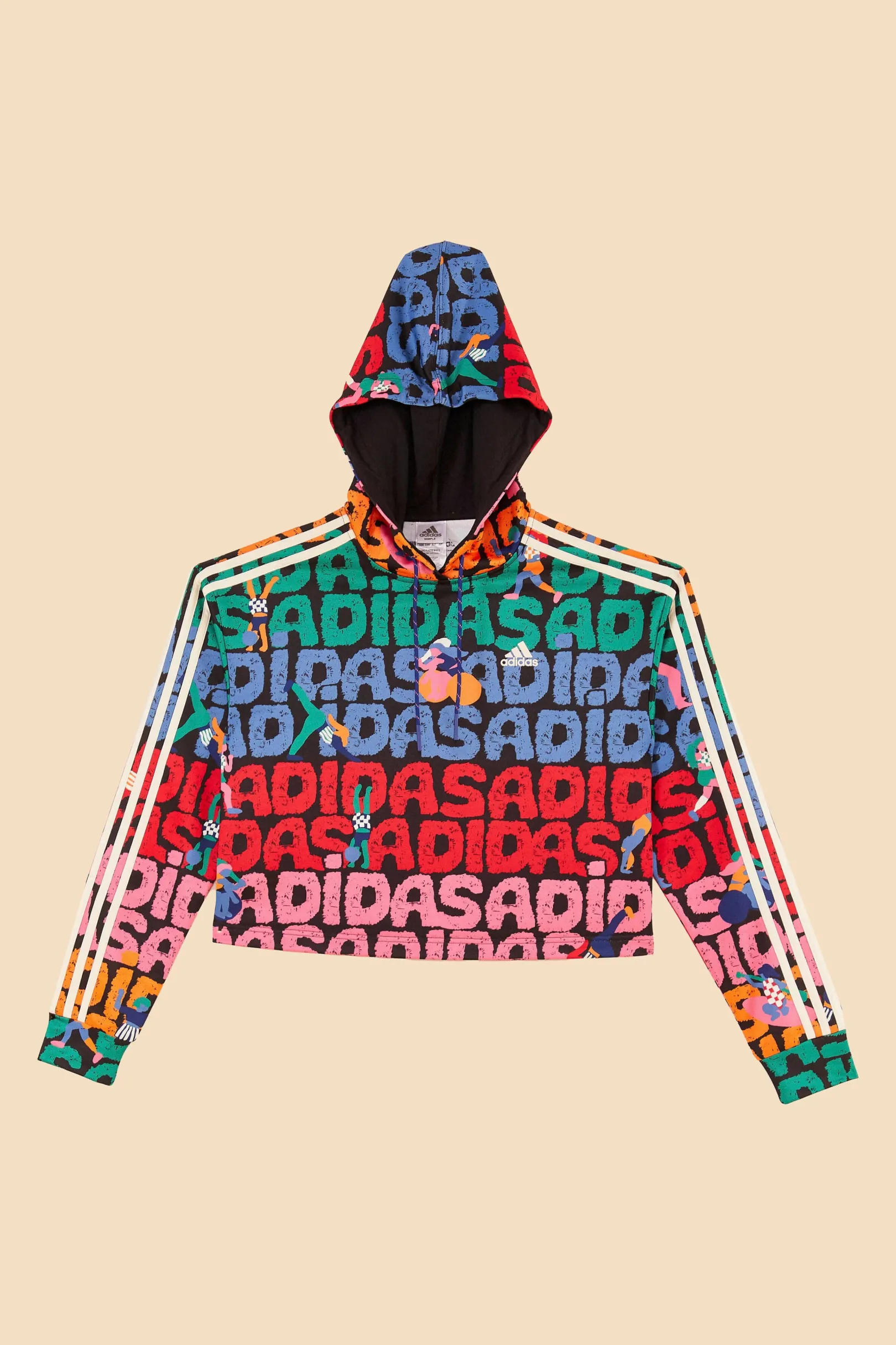 FARM Rio ADIDAS FARM HOODIE BLACK Hot