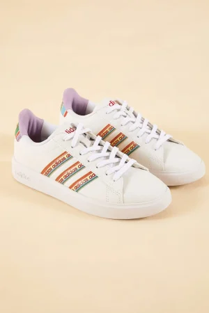 FARM Rio ADIDAS GRAND COURT 2.0 FOOTWEAR WHITE New