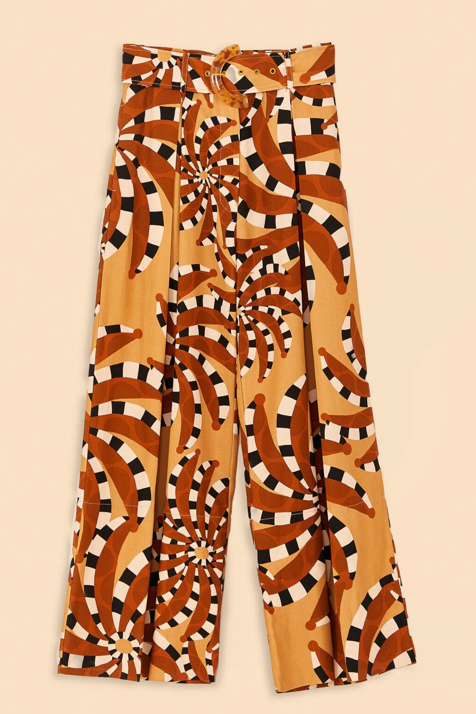 FARM Rio BEIGE BANANADA TAILORED PANTS Cheap