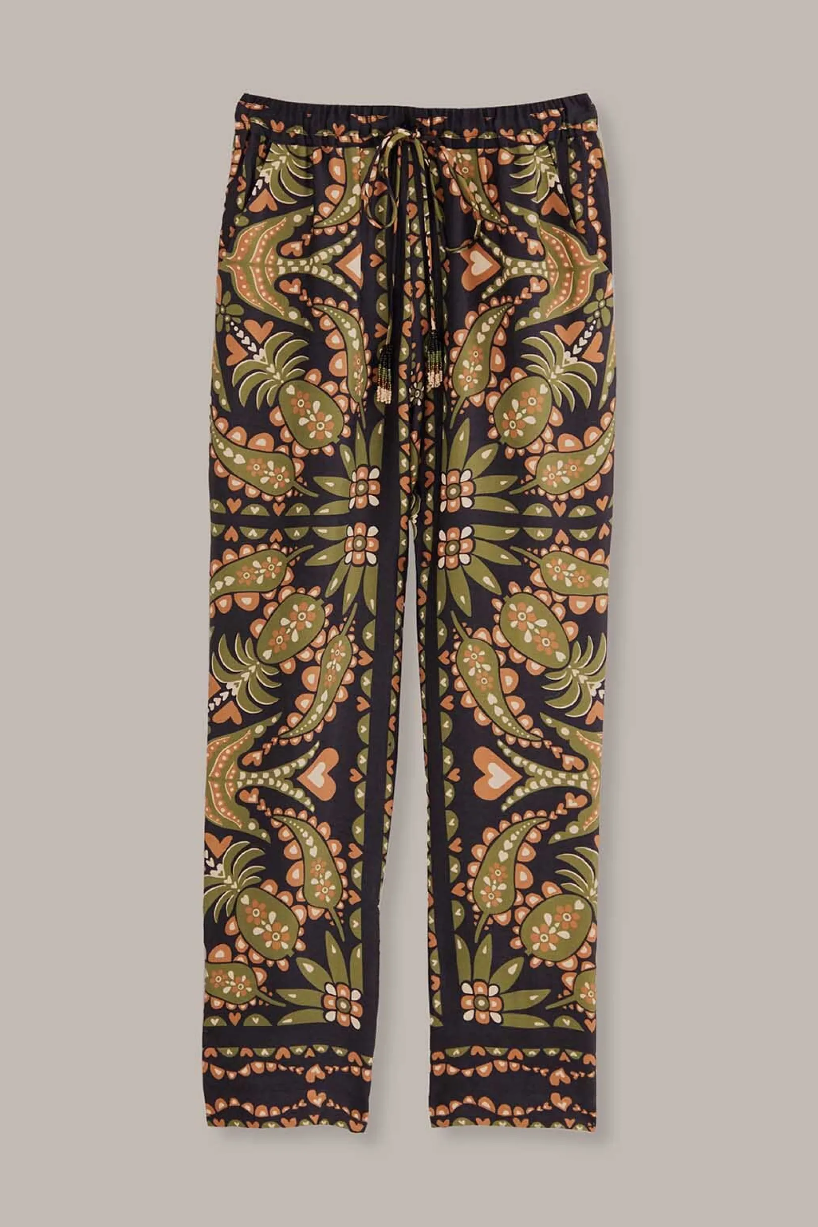 FARM Rio BLACK MARTINA SCARF PANTS Store