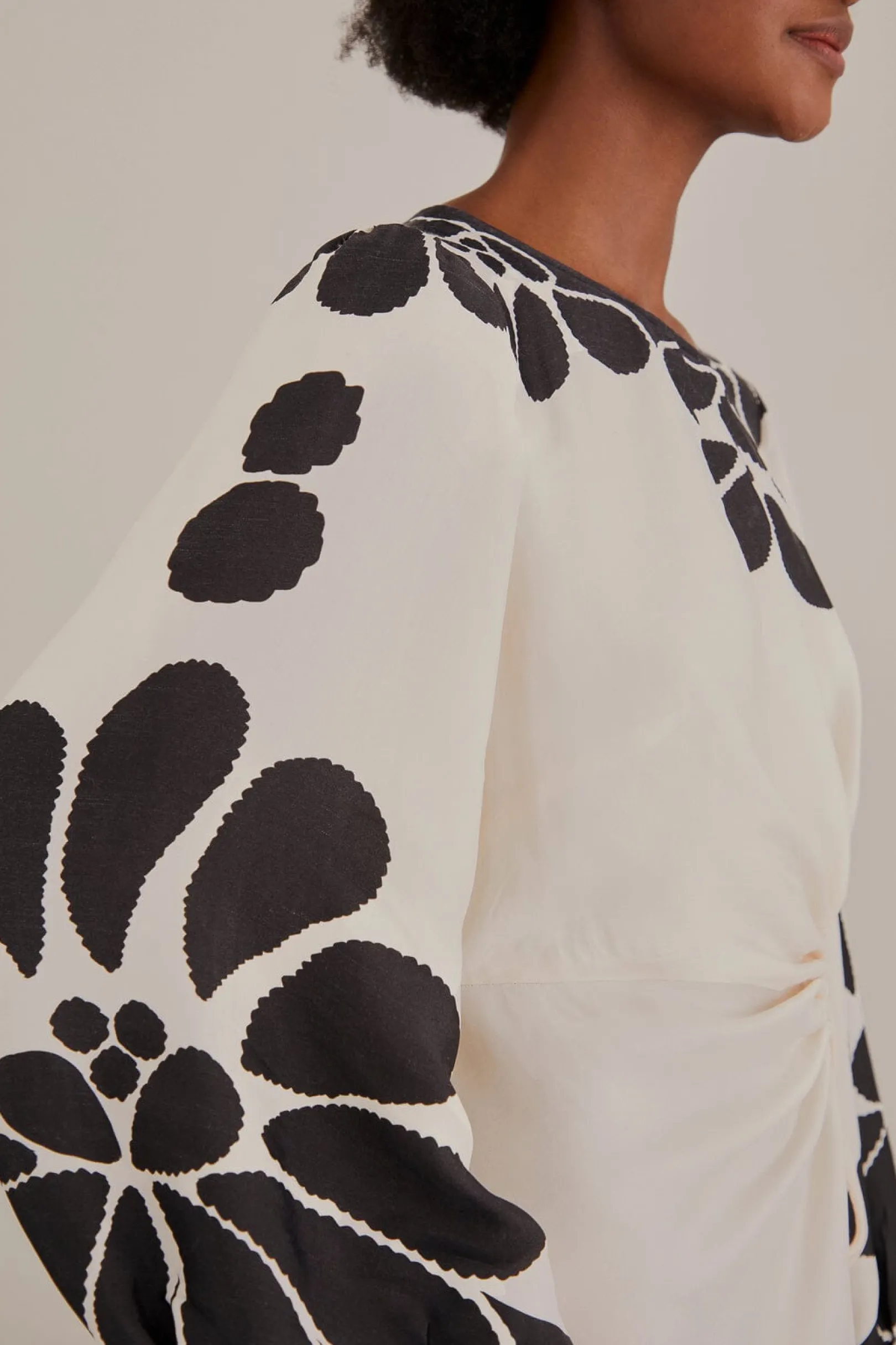 FARM Rio BLACK PALERMO CUT OUT LENZING™ ECOVERO™ VISCOSE MAXI DRESS Shop
