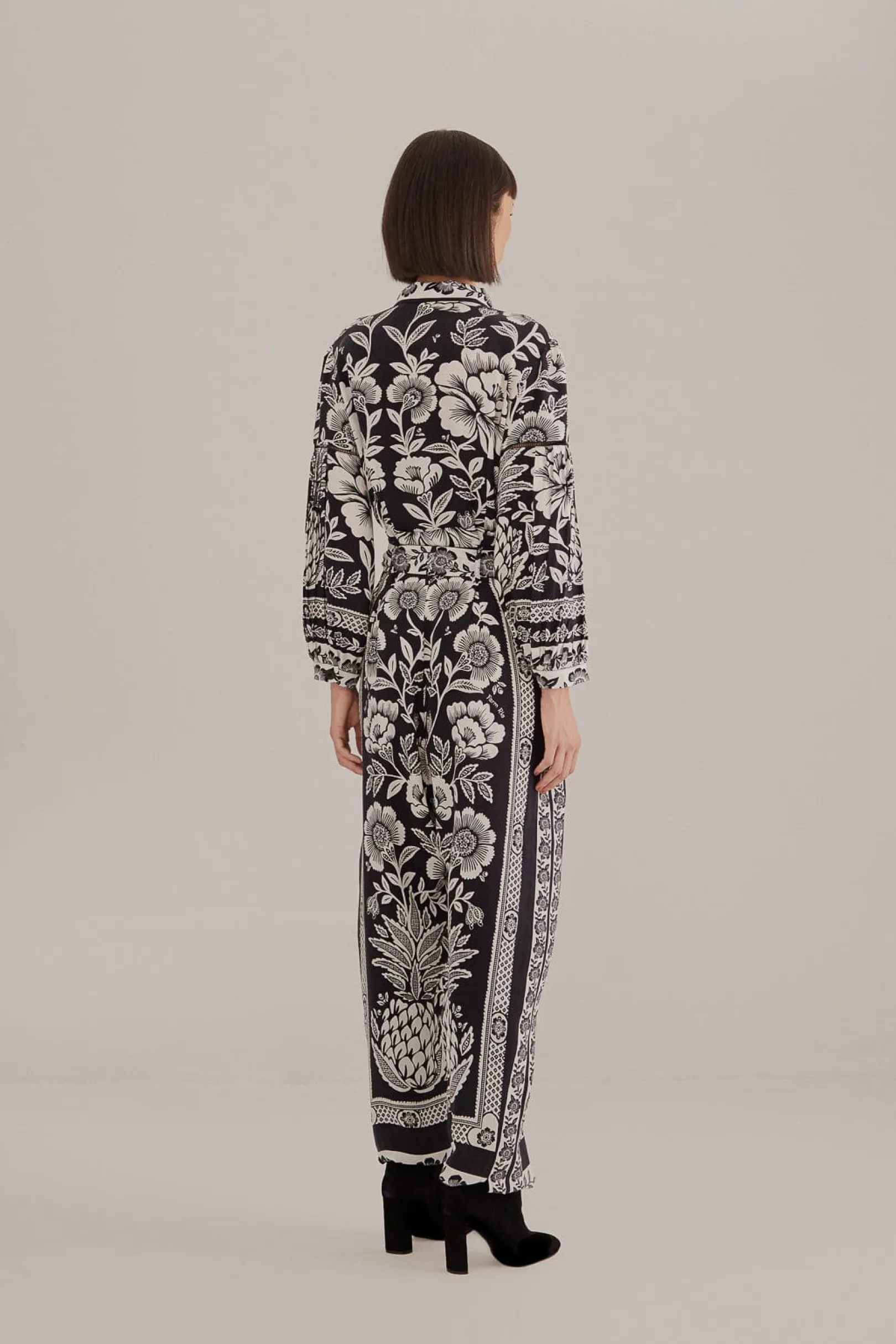 FARM Rio BLACK PINEAPPLE GARDEN JUMPSUIT Online