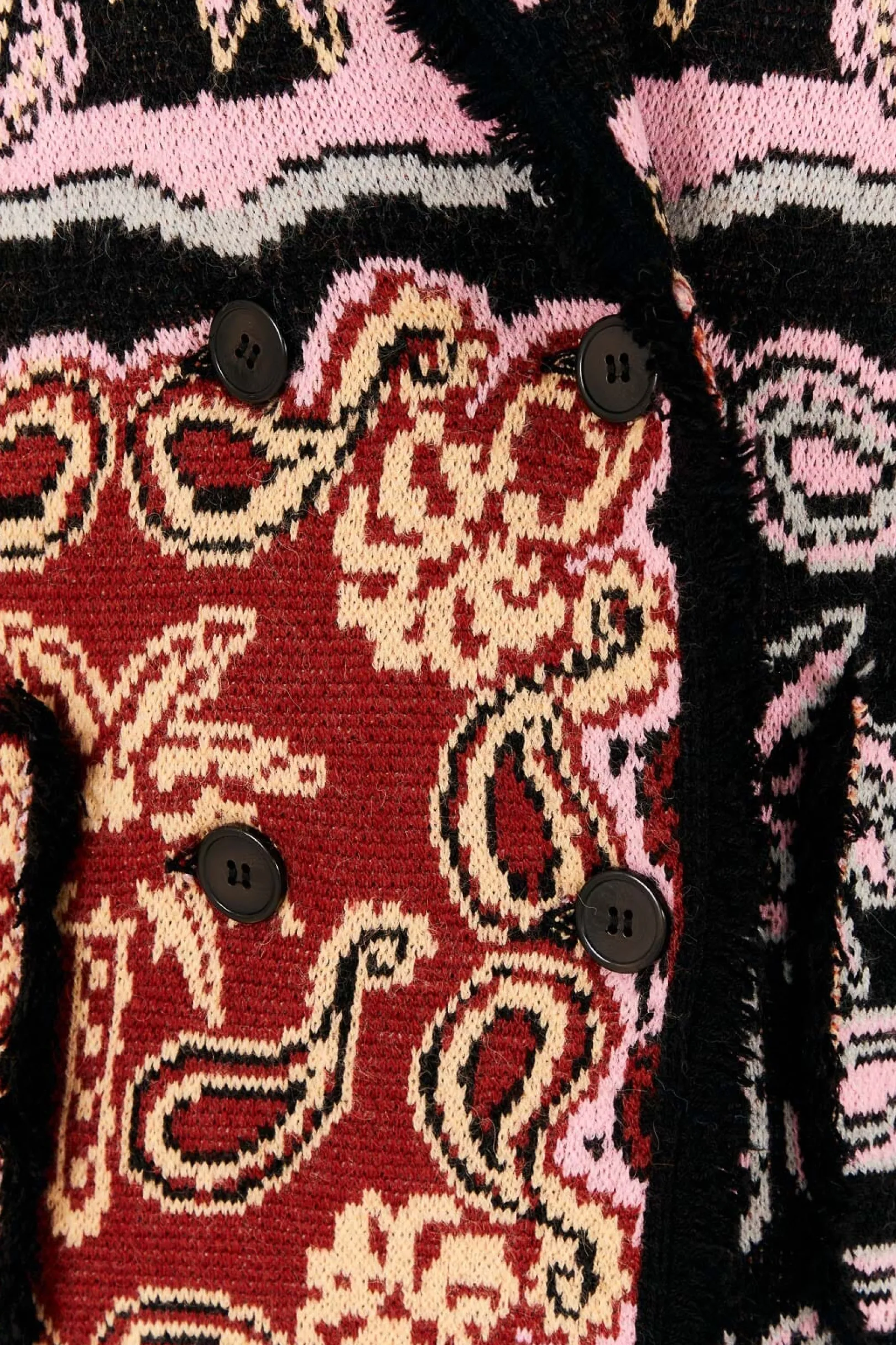 FARM Rio BLACK SWEET MERMAIDS KNIT BLAZER Discount