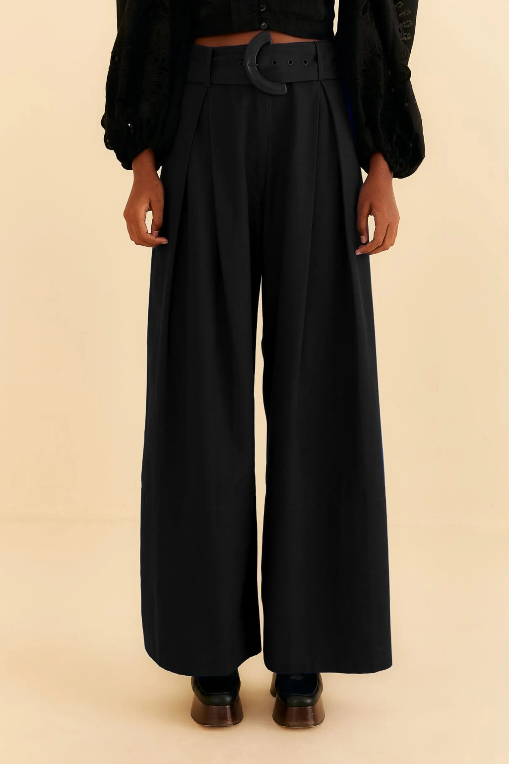 FARM Rio BLACK TAILORED PANTS Online