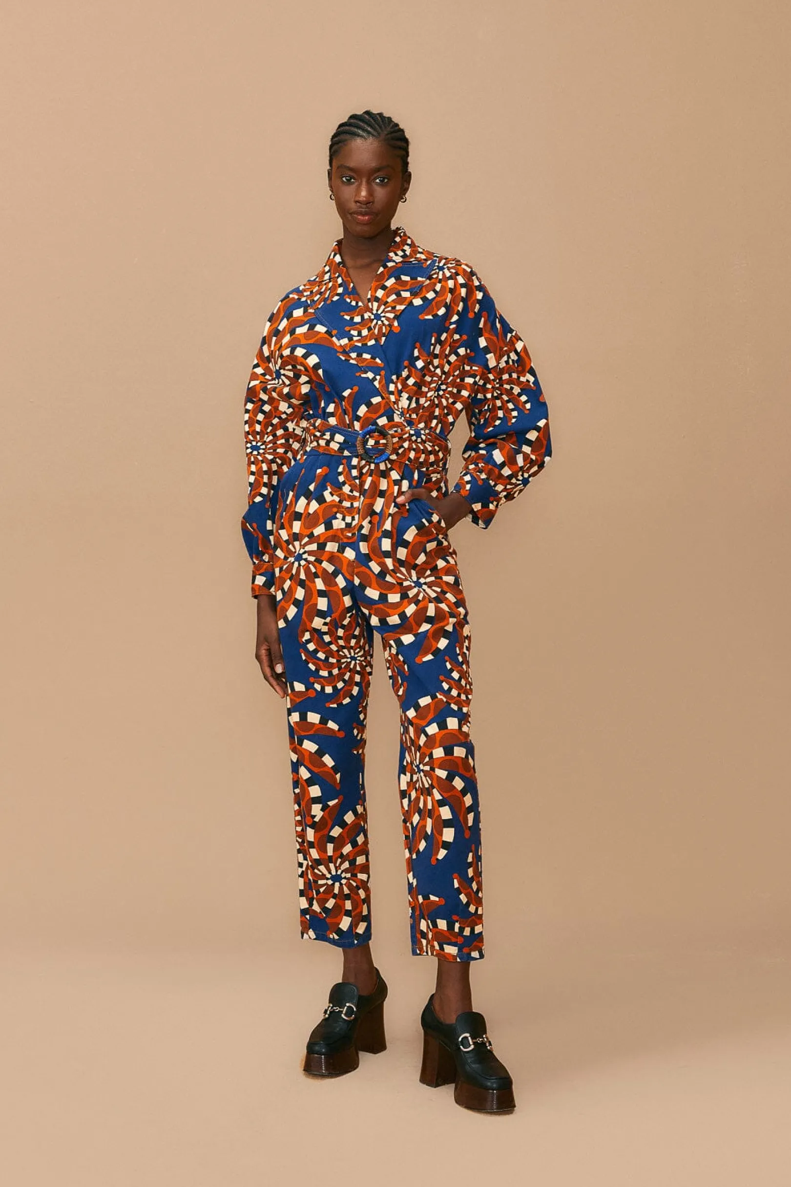 FARM Rio BLUE BANANADA JUMPSUIT Outlet