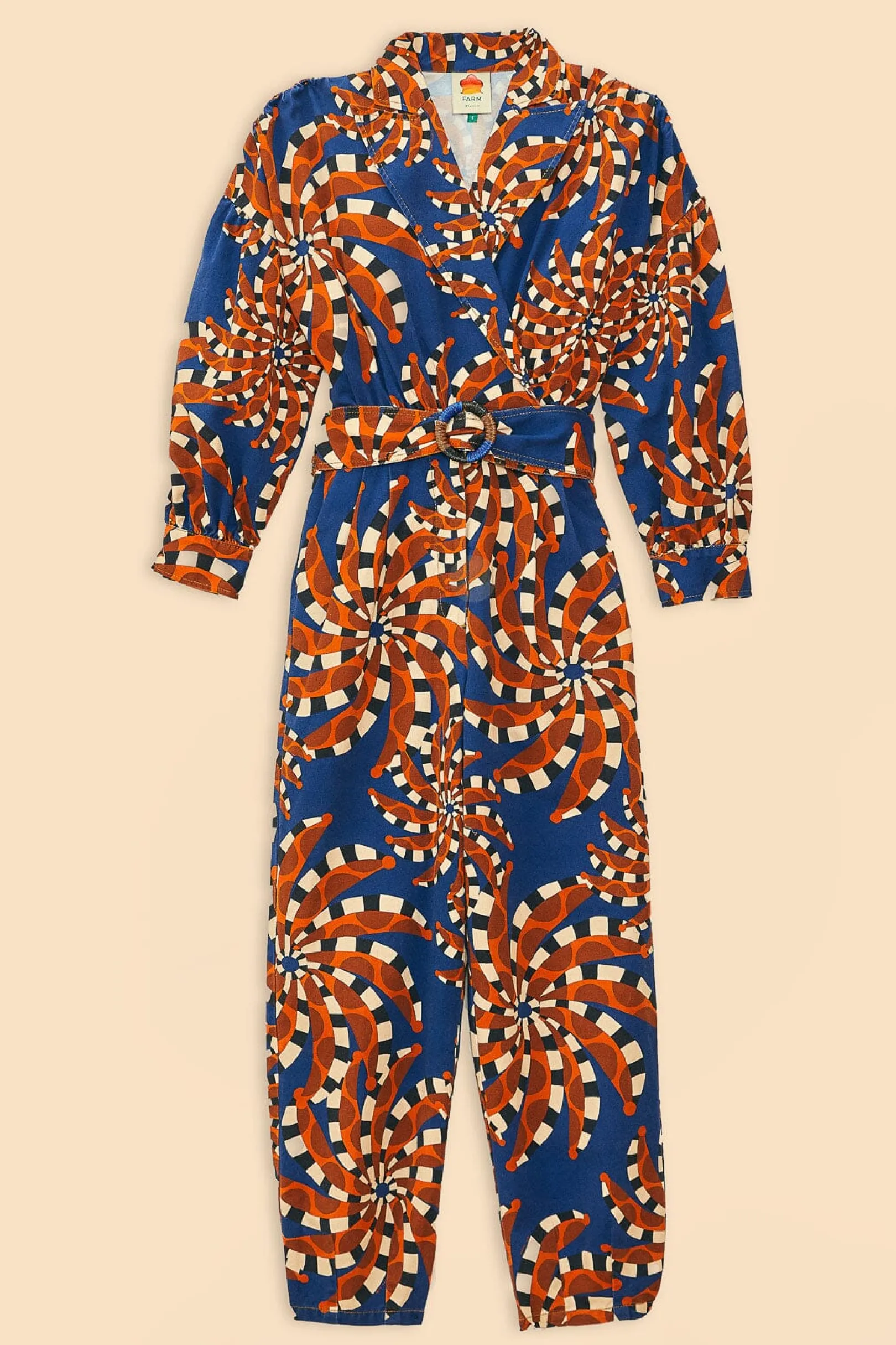 FARM Rio BLUE BANANADA JUMPSUIT Outlet