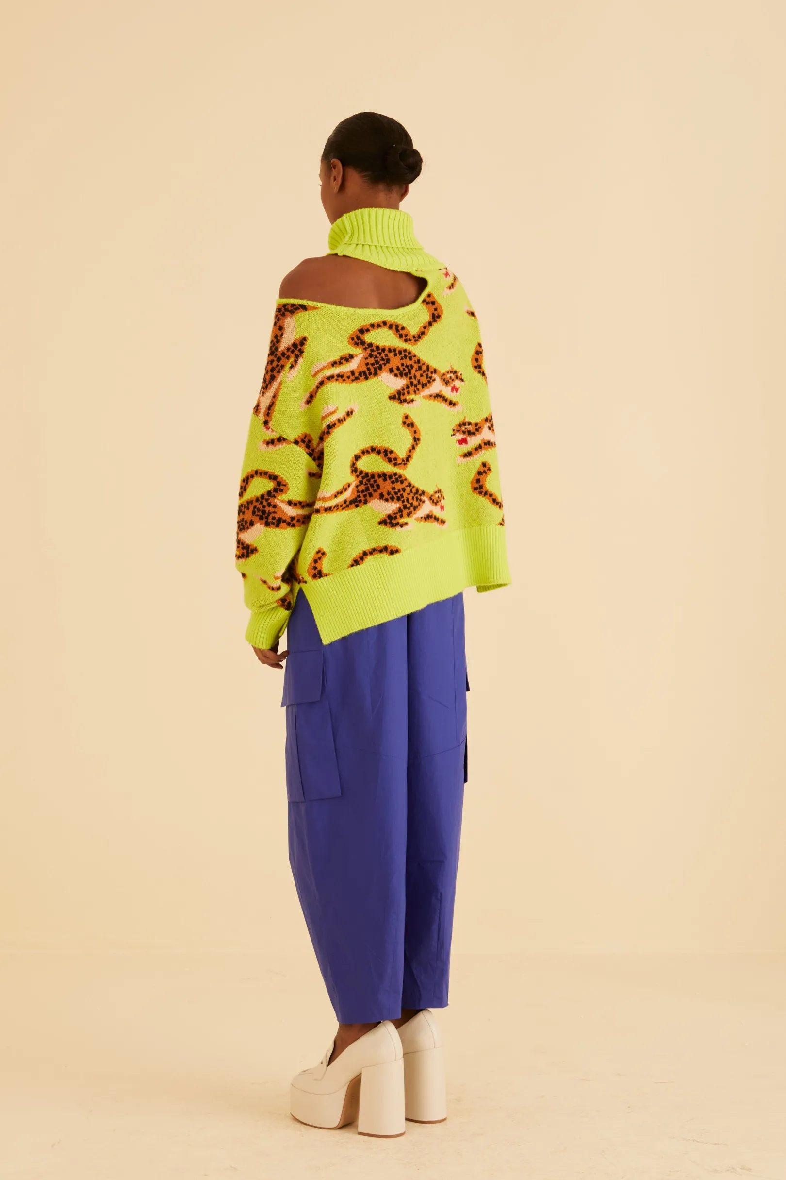 FARM Rio BLUE CARGO PANTS Store