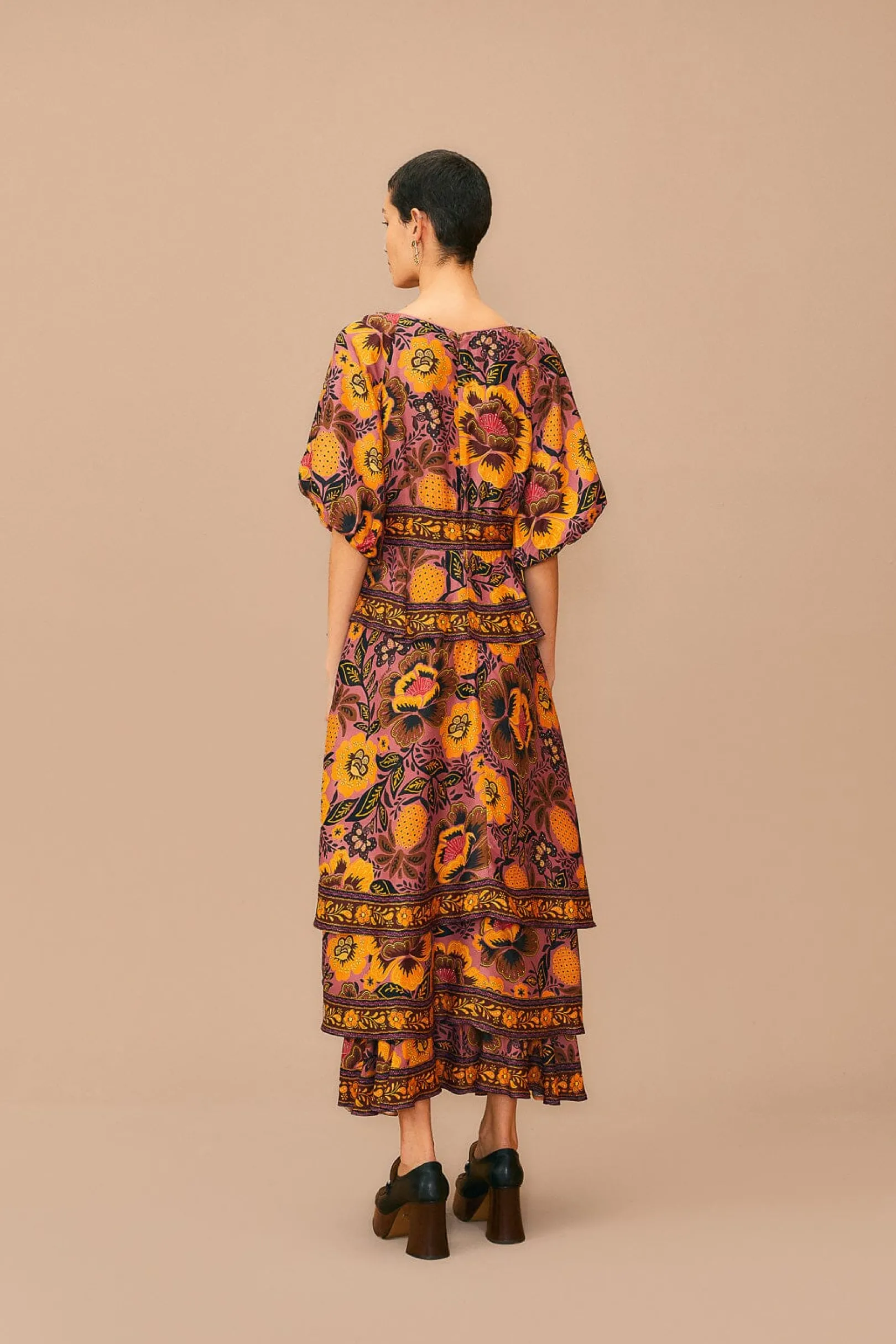 FARM Rio BLUSH GARDEN BLOOM MAXI DRESS Best