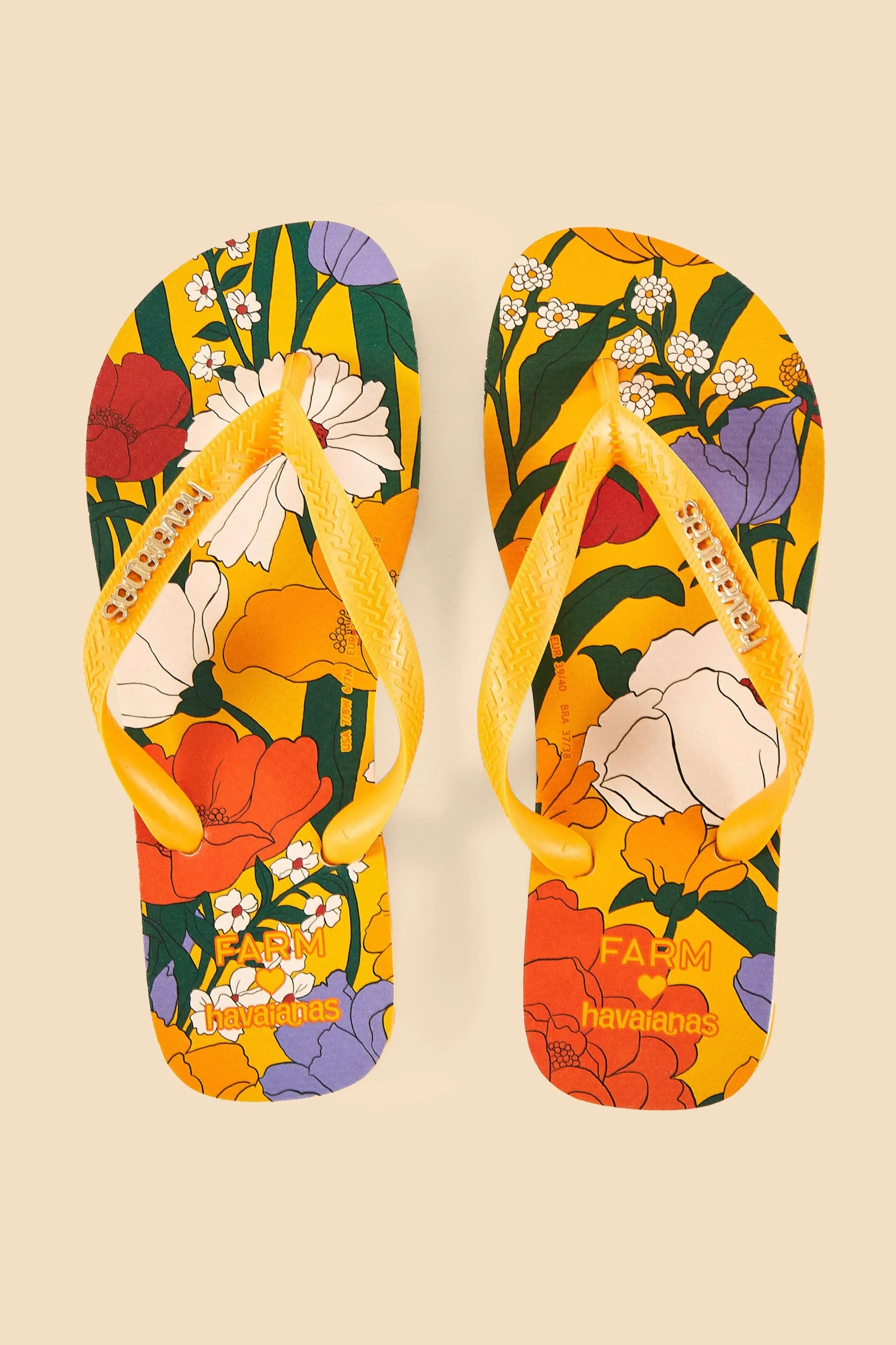 FARM Rio BUCOLIC FLORAL HAVAIANAS SANDALS Discount