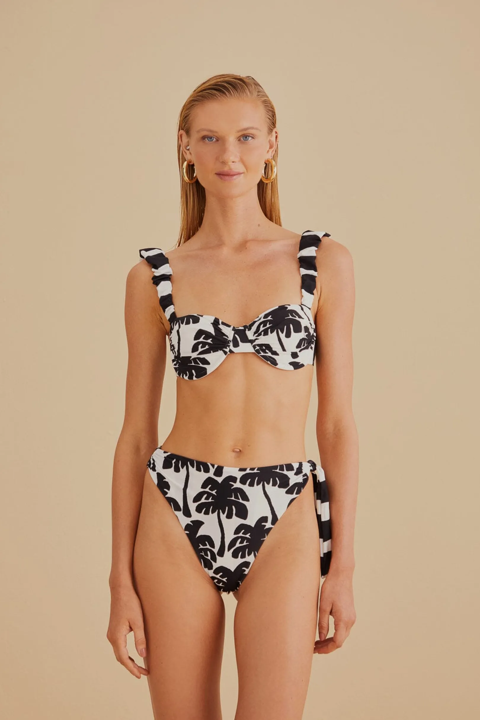 FARM Rio COCONUT REVERSIBLE BIKINI BOTTOM New