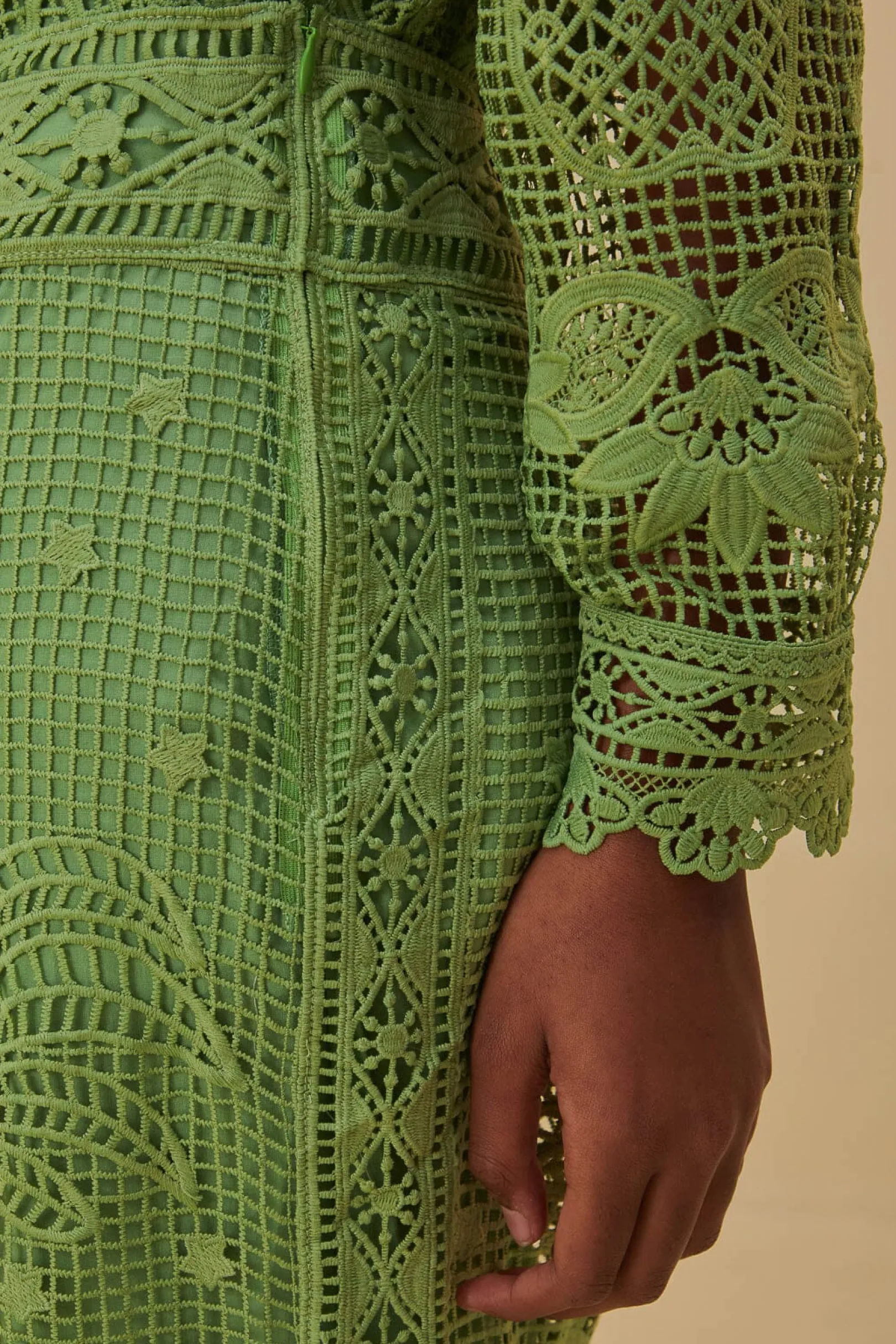 FARM Rio GREEN GUIPIRE PANTS New