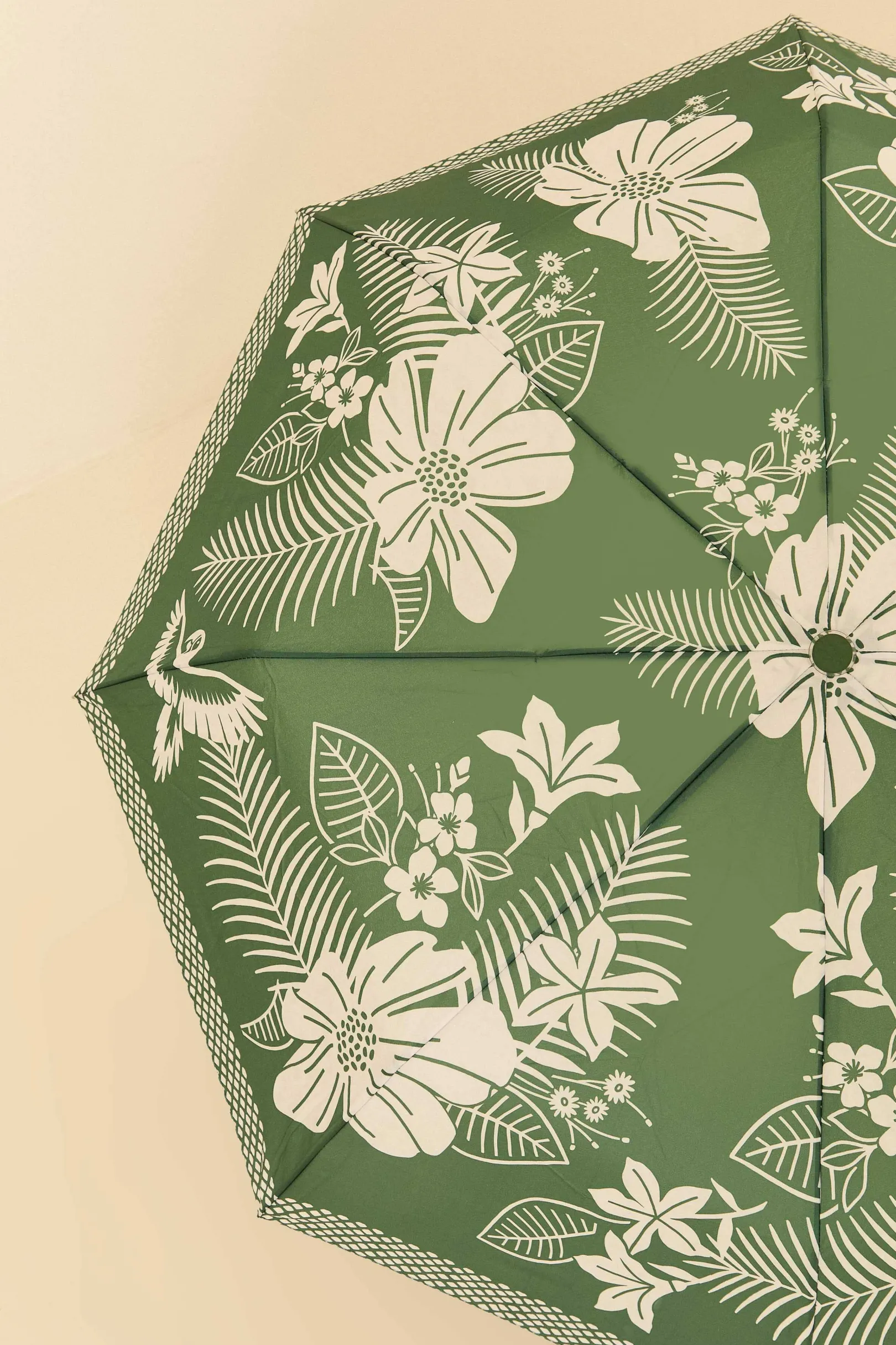 FARM Rio GREEN MACAW ELEGANCE UMBRELLA Fashion