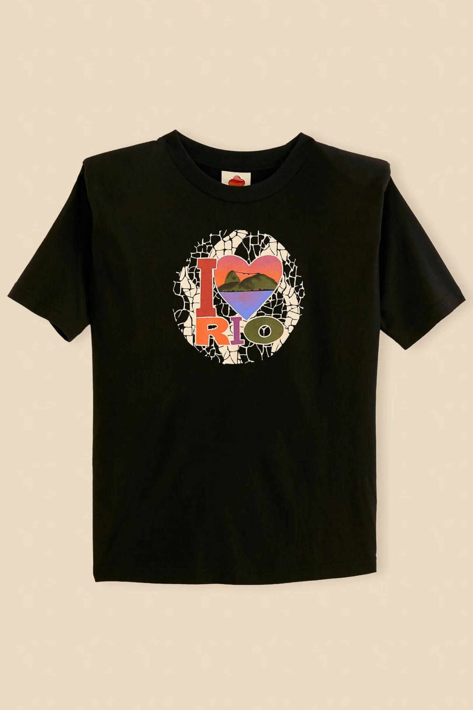 FARM Rio I LOVE RIO SHOULDER PADS ORGANIC COTTON T-SHIRT Sale