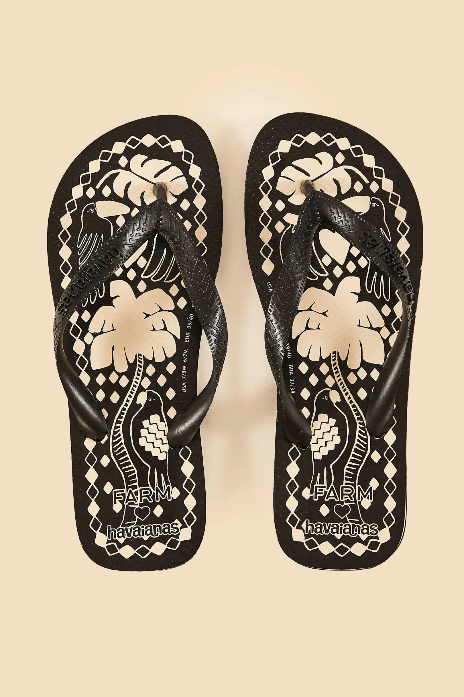 FARM Rio JUNGLE SCARF HAVAIANAS SANDALS Sale