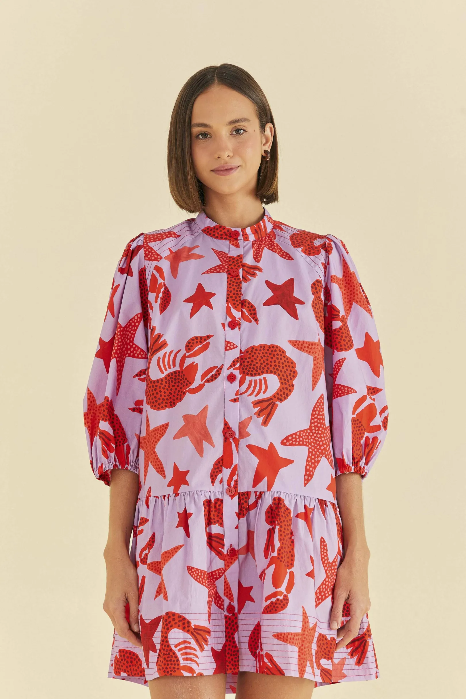FARM Rio LOBSTER SKY MINI DRESS Flash Sale