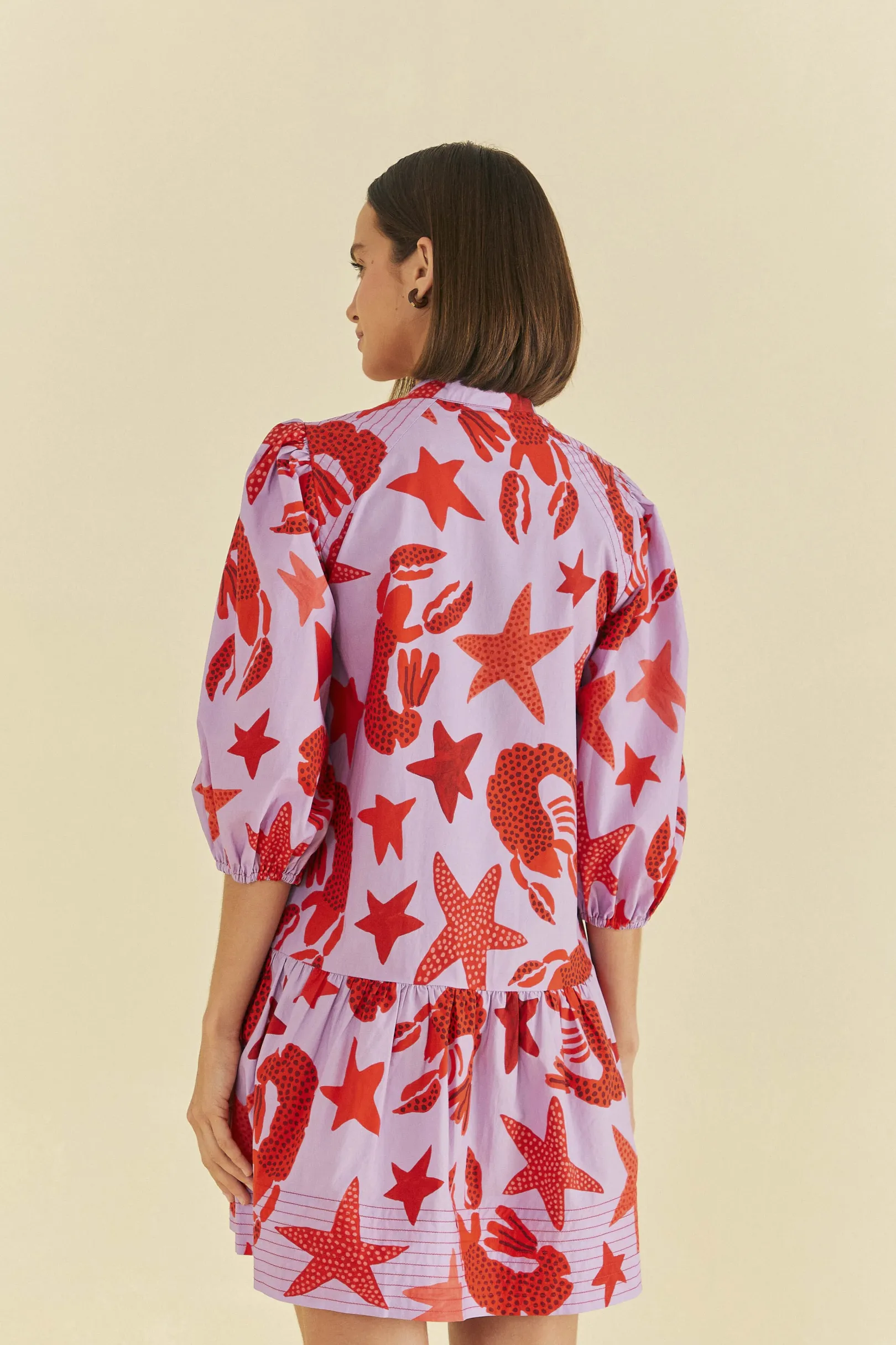 FARM Rio LOBSTER SKY MINI DRESS Flash Sale