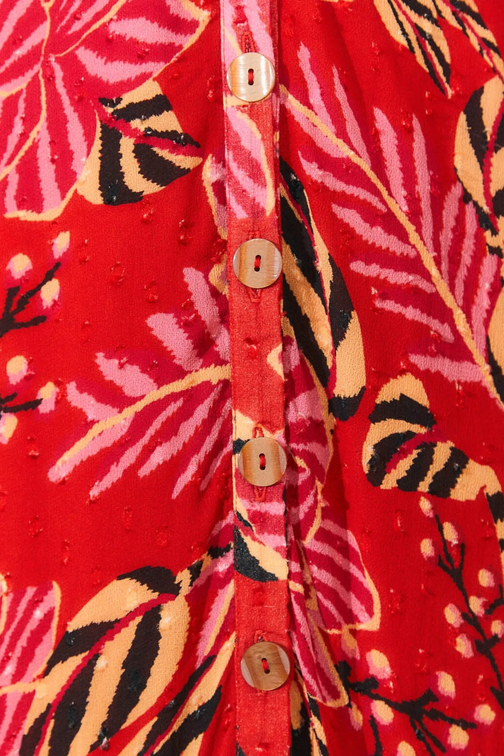 FARM Rio MIXED FLORAL PRINTS LONG SLEEVE MAXI DRESS Sale