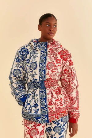 FARM Rio MIXED PINEAPPLE GARDEN SKI JACKET Best