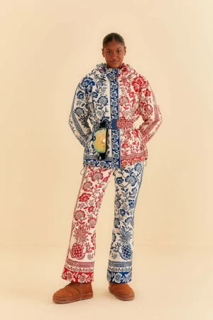 FARM Rio MIXED PINEAPPLE GARDEN SKI PANTS Hot