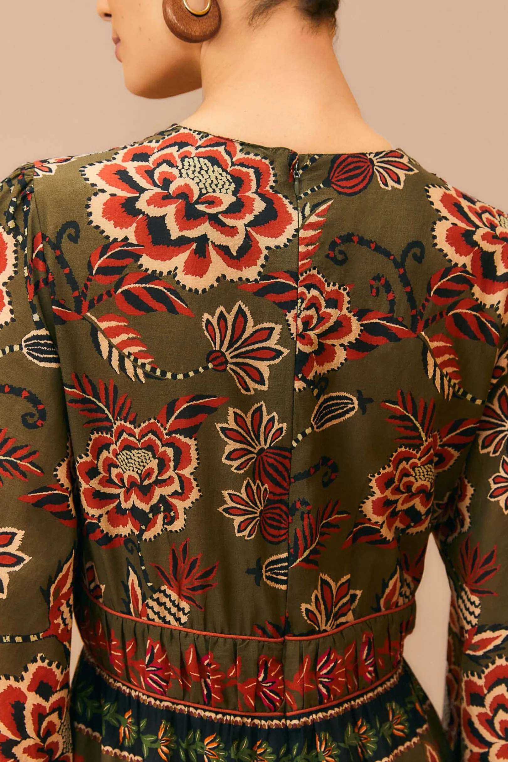 FARM Rio MULTICOLOR AINIKA FLORAL GARDEN MAXI DRESS Sale