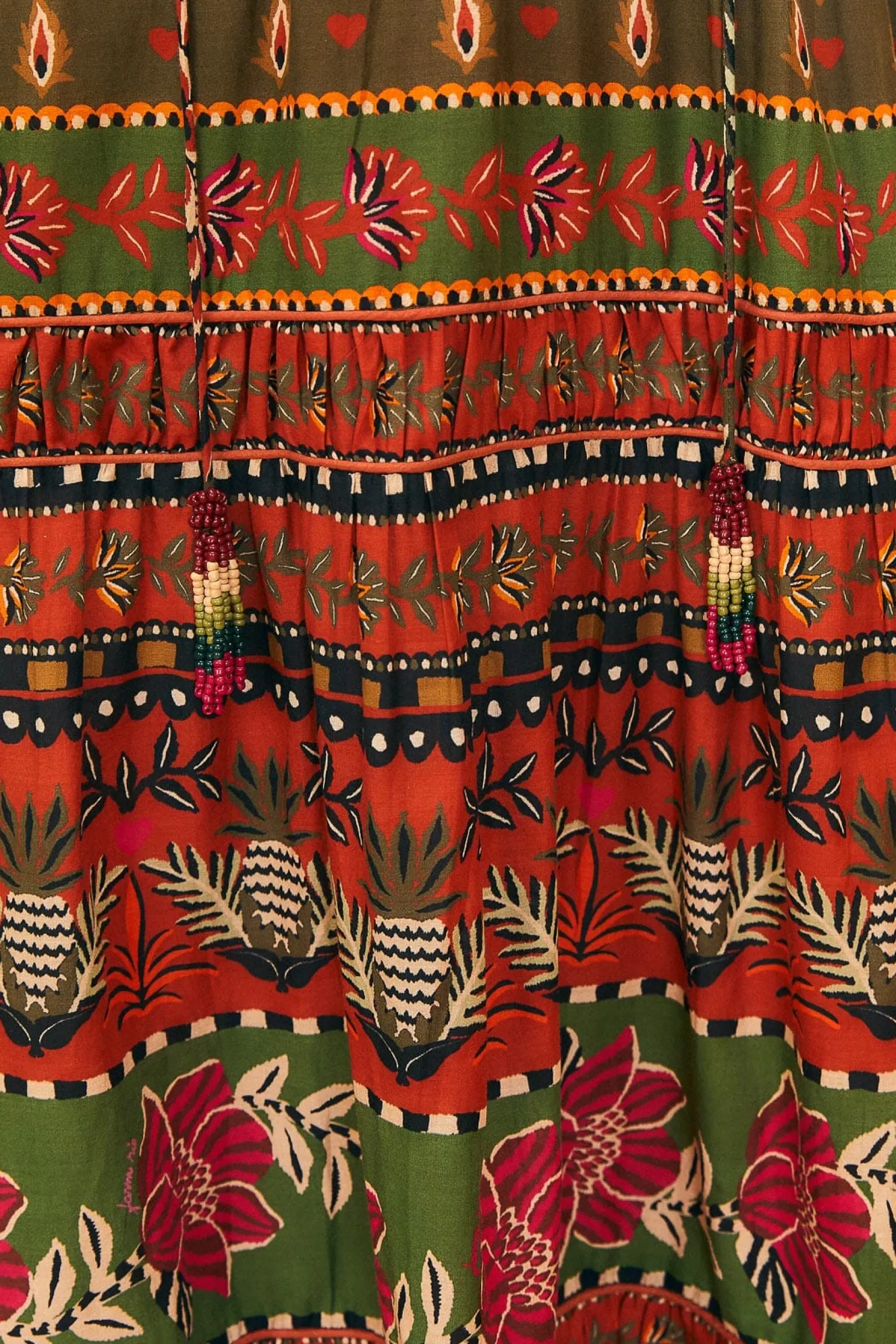 FARM Rio MULTICOLOR AINIKA FLORAL GARDEN MAXI DRESS Sale