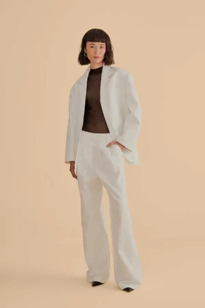 FARM Rio OFF-WHITE WIDE PANTS Sale