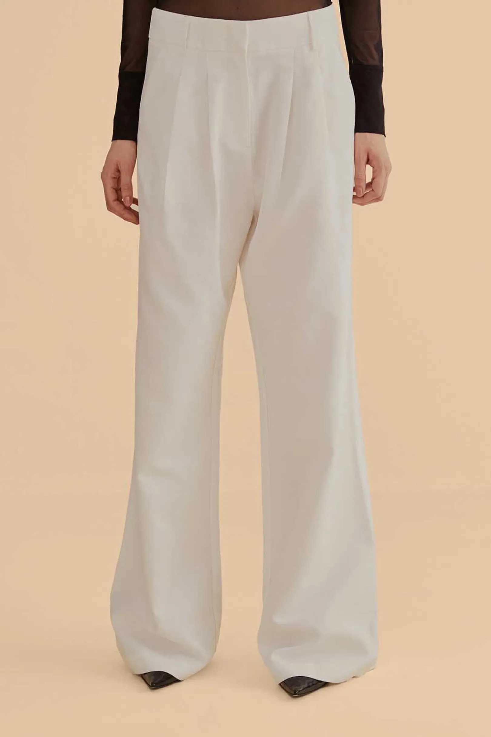 FARM Rio OFF-WHITE WIDE PANTS Sale