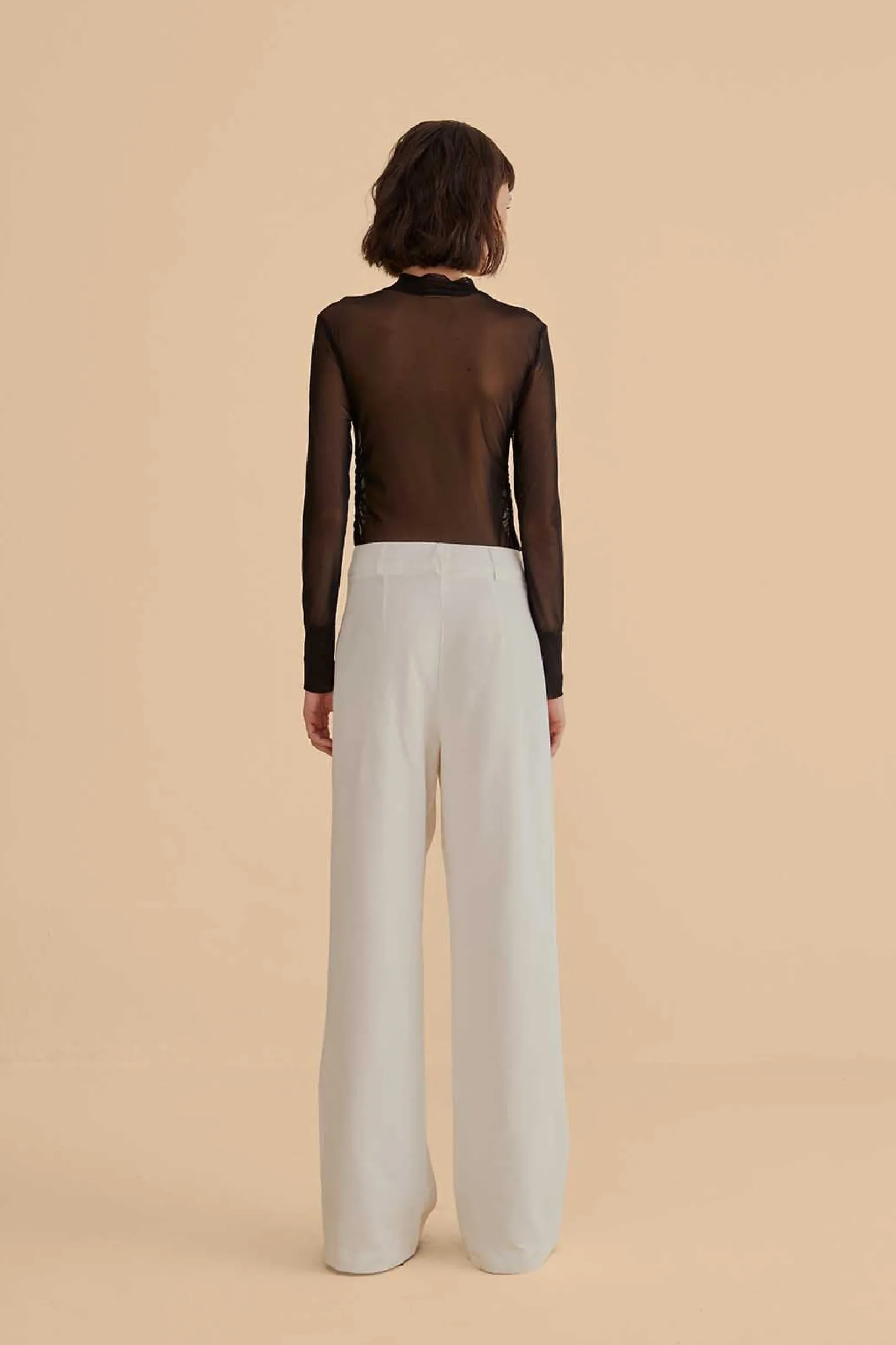 FARM Rio OFF-WHITE WIDE PANTS Sale