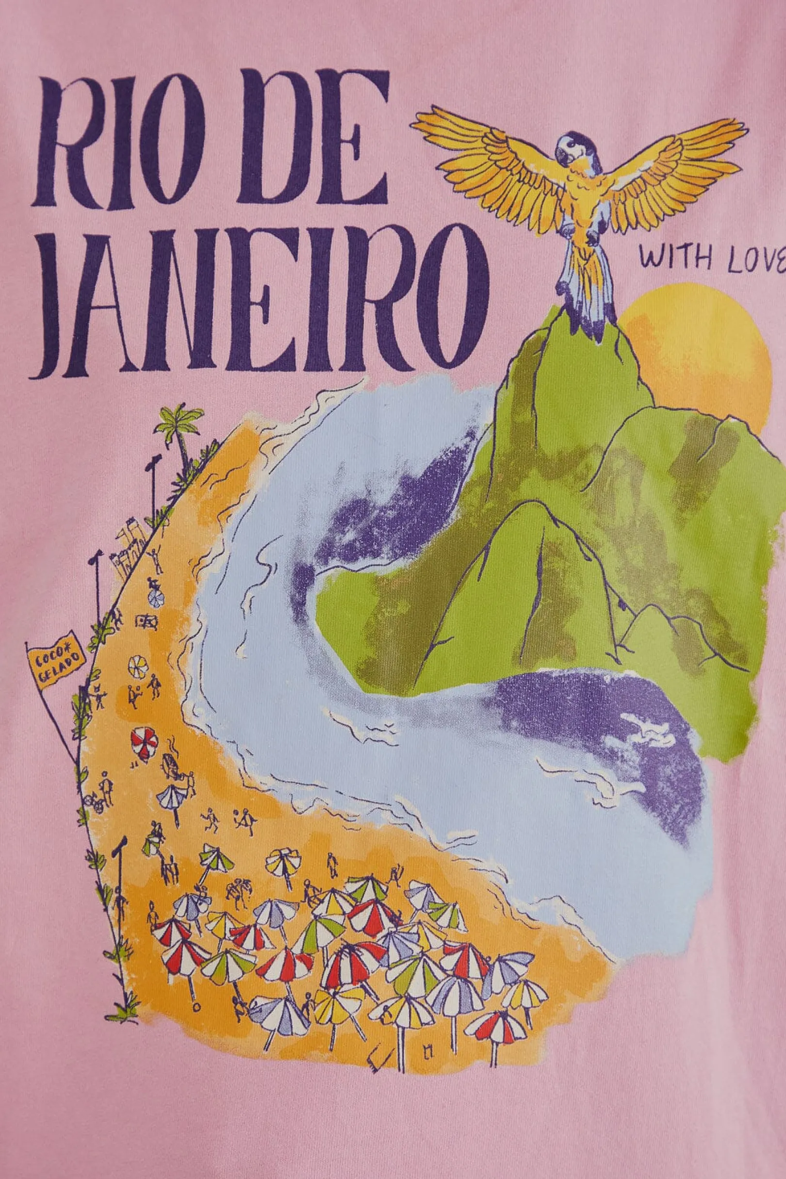 FARM Rio RIO DE JANEIRO ORGANIC COTTON FIT T-SHIRT Best Sale