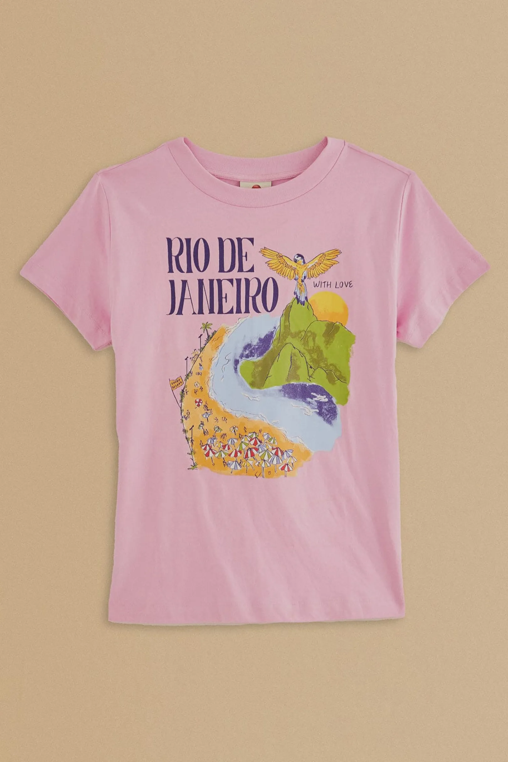 FARM Rio RIO DE JANEIRO ORGANIC COTTON FIT T-SHIRT Best Sale