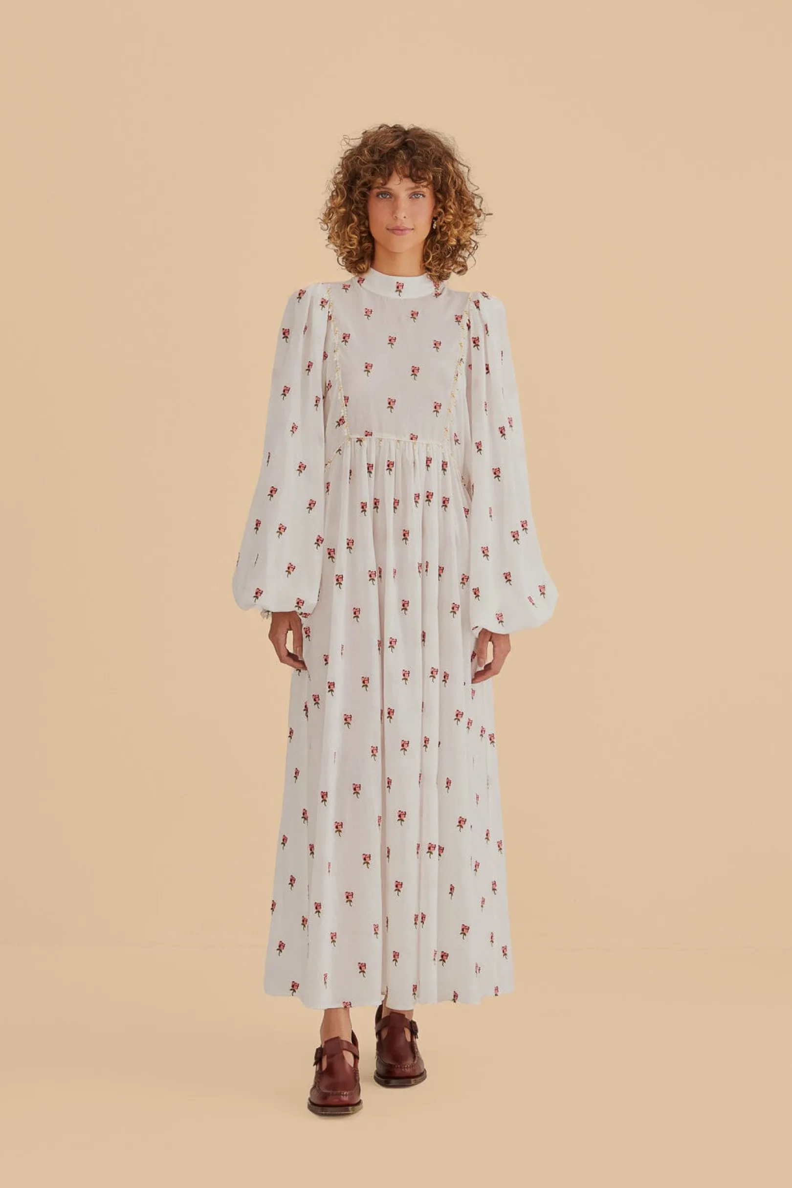 FARM Rio ROSE EMBROIDERED MAXI DRESS Online