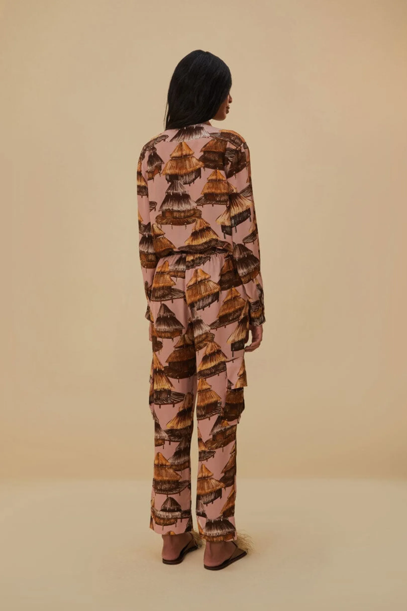 FARM Rio SHUHU BEIGE CARGO PANTS Online