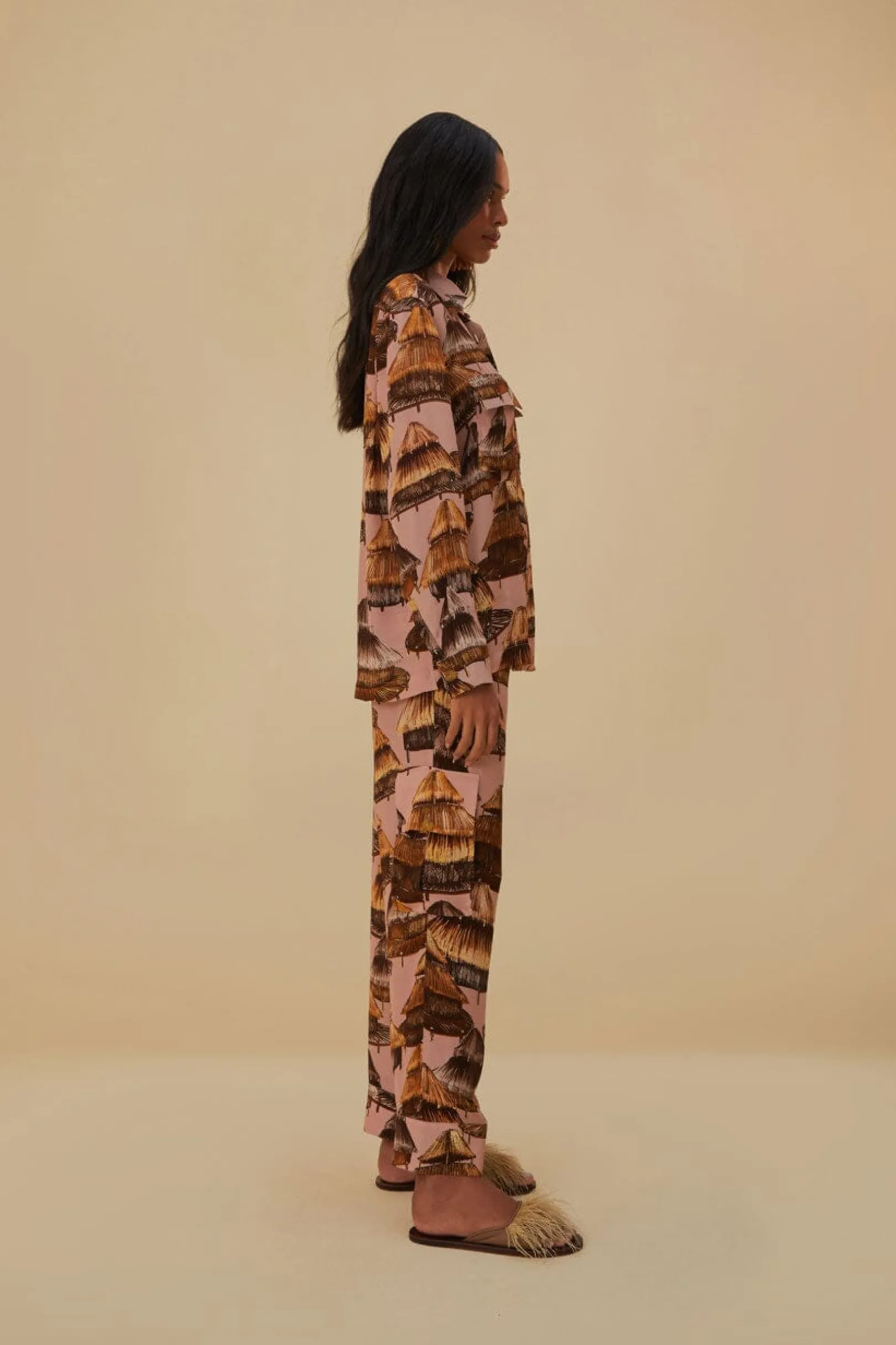 FARM Rio SHUHU BEIGE CARGO PANTS Online