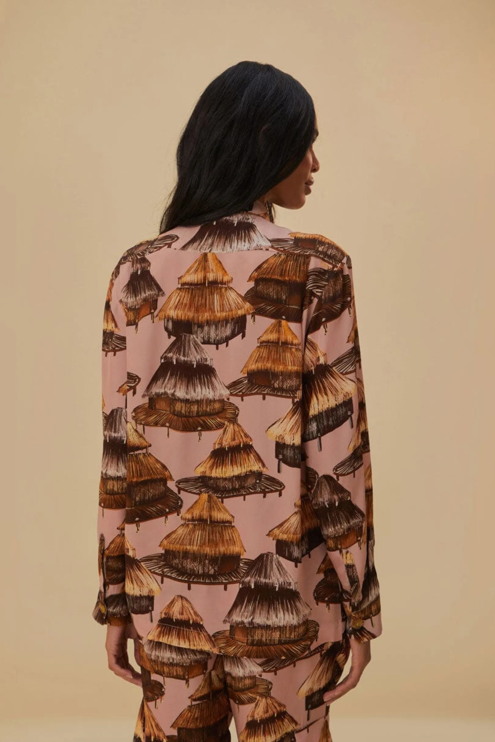 FARM Rio SHUHU BEIGE CARGO SHIRT Online