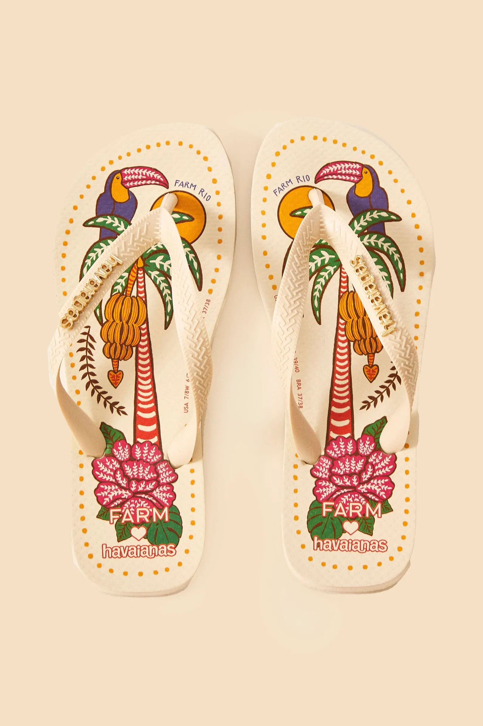 FARM Rio SUMMER SUNRISE HAVAIANAS SANDALS Fashion