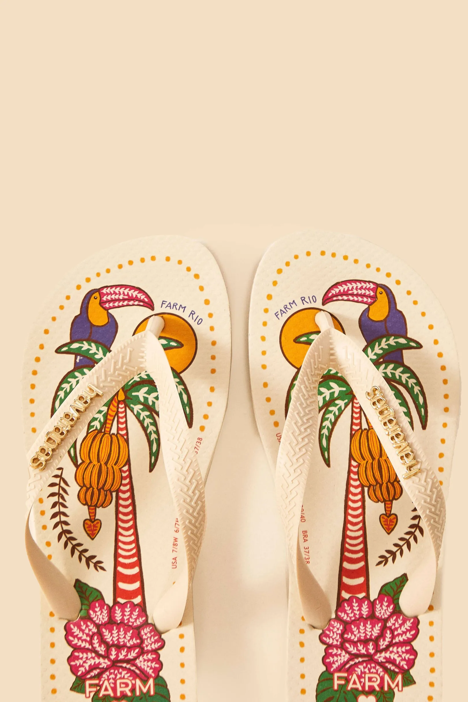 FARM Rio SUMMER SUNRISE HAVAIANAS SANDALS Fashion