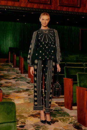 FARM Rio SUN EMBROIDERED PANTS Store
