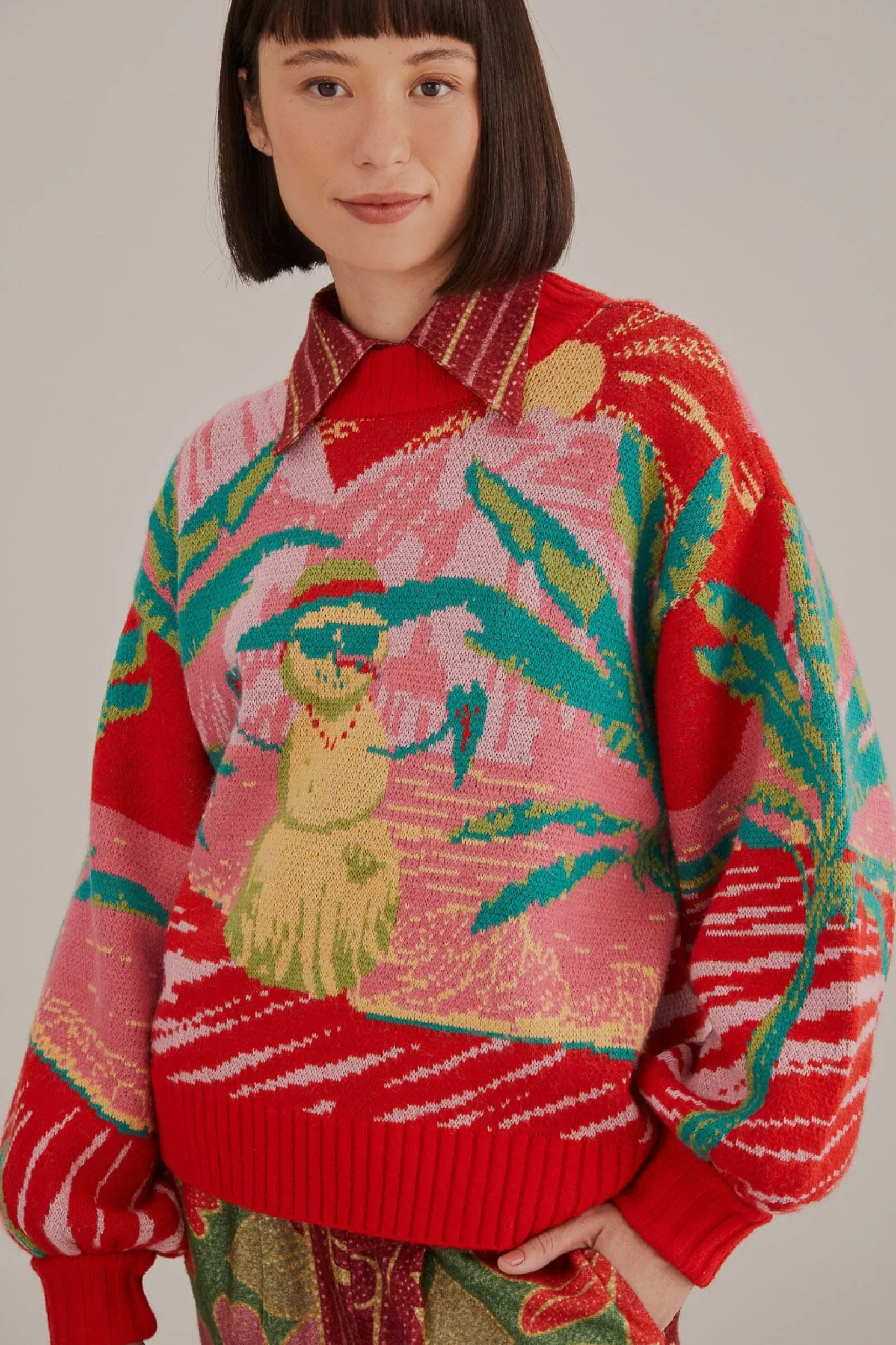 FARM Rio SUNNY CHRISTMAS SWEATER Shop