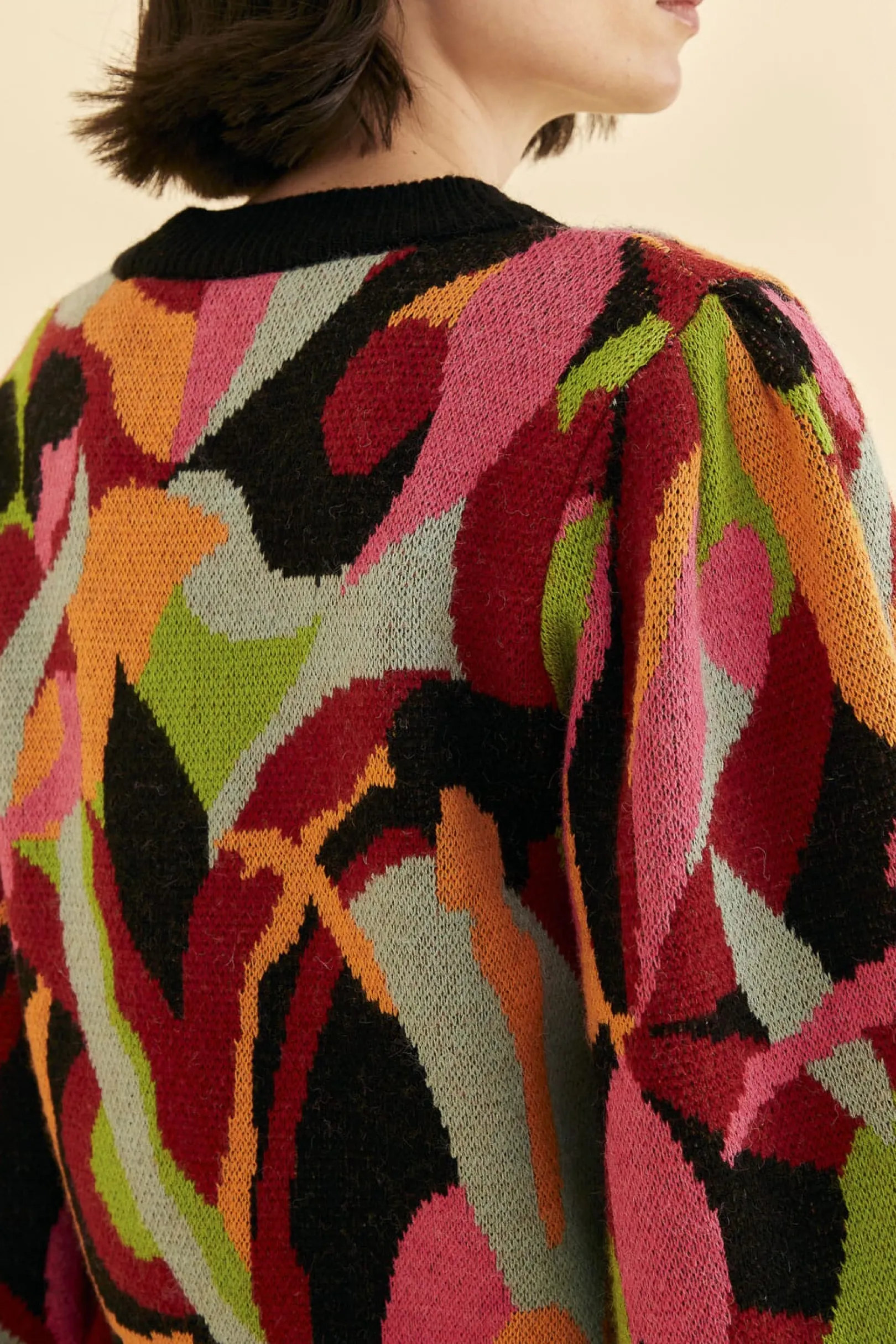 FARM Rio THE MULTICOLOR DANCE KNIT SWEATER Cheap