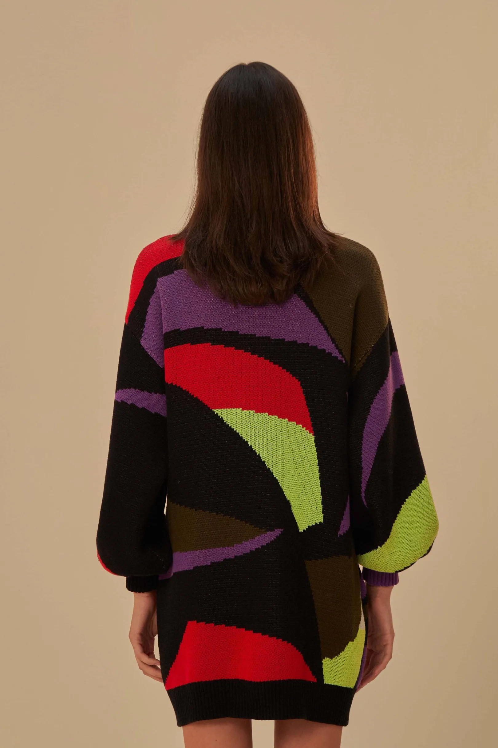 FARM Rio TUCANO KAMBO KNIT SWEATERDRESS Cheap
