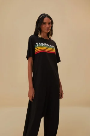 FARM Rio  YAWANAWA CARIOCA LONGSLEEVE JUMPSUIT Cheap