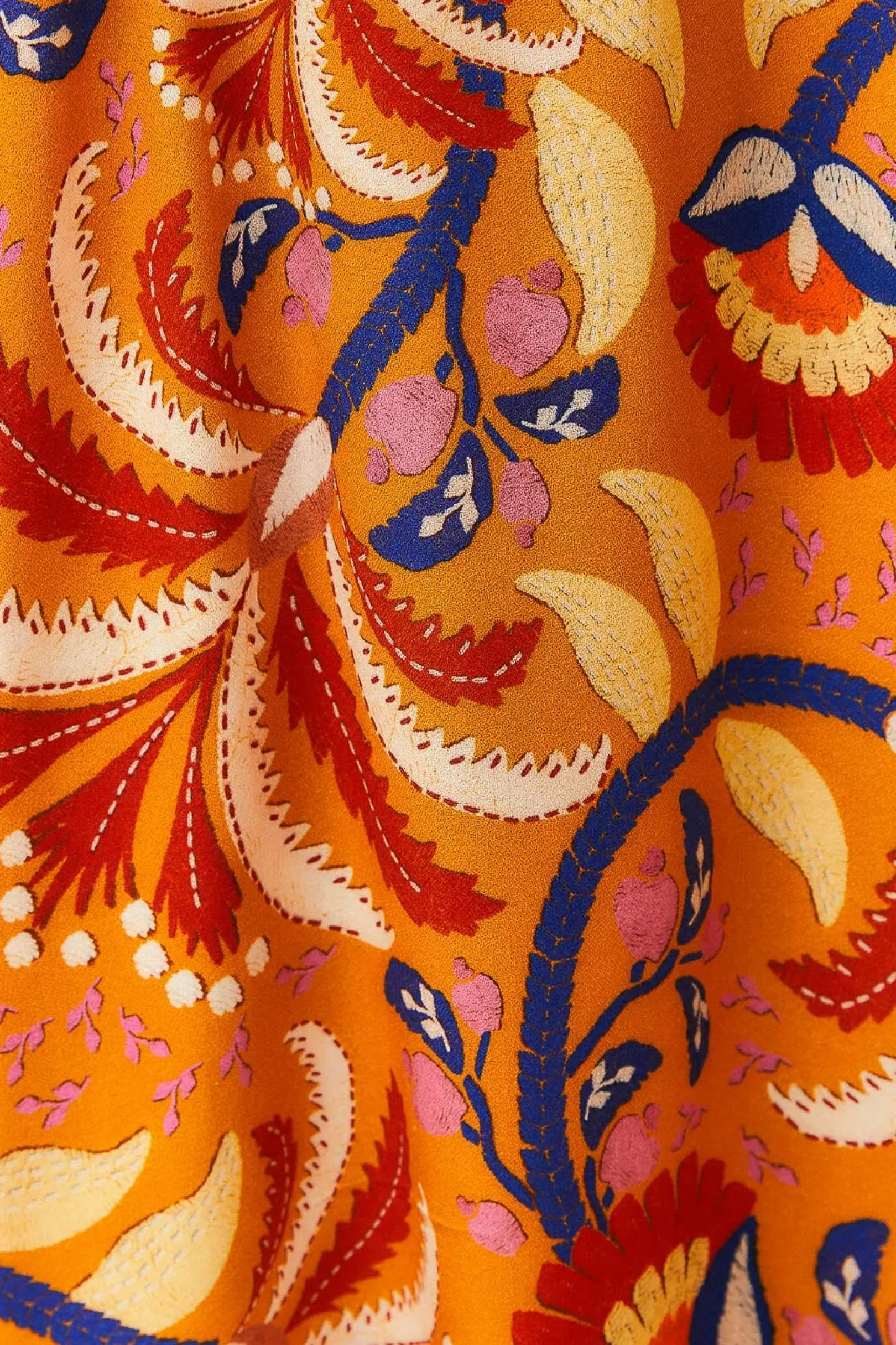 FARM Rio YELLOW PALMS PARTY SHORT SLEEVE MAXI DRESS New